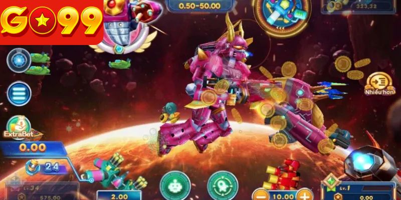 Bắn cá vũ trụ trực tuyến là tựa game được ưa chuộng